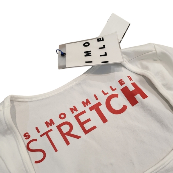 Simon Miller Eero Bodysuit In White XS/S NWT - Picture 6 of 8